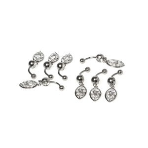 Piercing Göbek Taşlı
