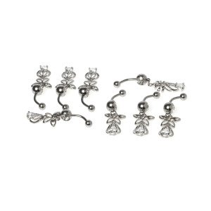 Piercing Göbek Taşlı