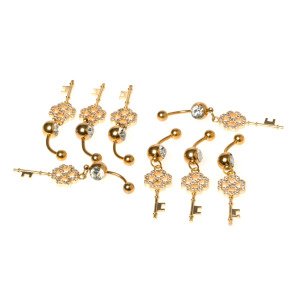 Piercing Göbek Taşlı