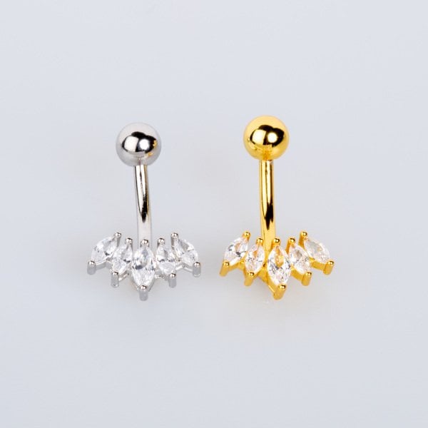 Piercing Göbek Taşlı