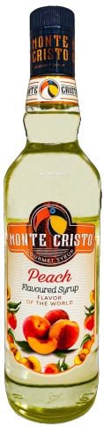 Monte Cristo Şeftali (Peach) Aromalı Şurup 700 ml.