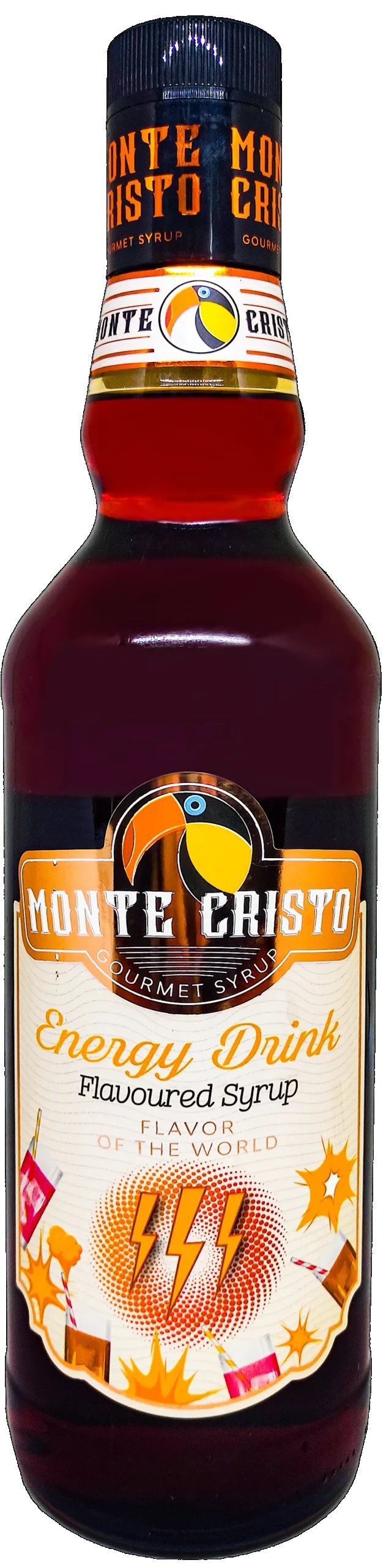Monte Cristo Enerji İçeceği (Energy Drink) Aromalı Şurup 700 ml.