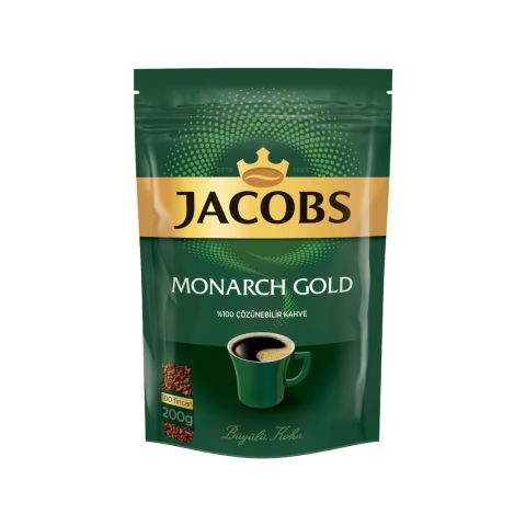 Jacobs Monarch Gold Eko Paket 200 gr. Çözünebilir Kahve