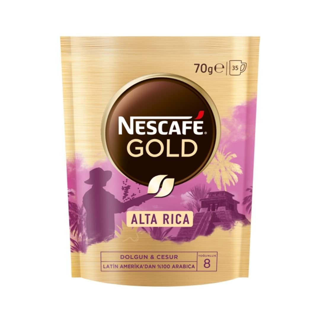 Nescafe Gold Alta Rica Ekonomik Paket 70 Gr.