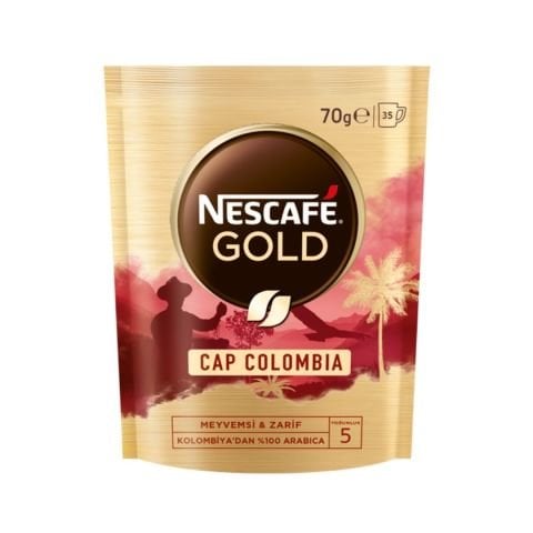 Nescafe Gold Cap Colombia Ekonomik Paket 70 Gr.