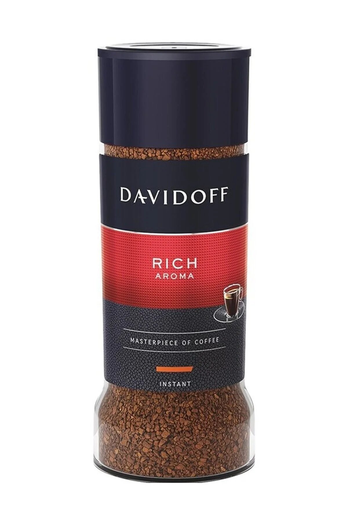 Davidoff Rich Aroma Çözünebilir Kahve 100 Gr. (Cam Kavanoz)