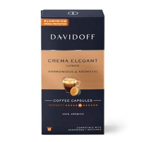 Davidoff Crema Elegant Kapsül Kahve 10'lu 55G