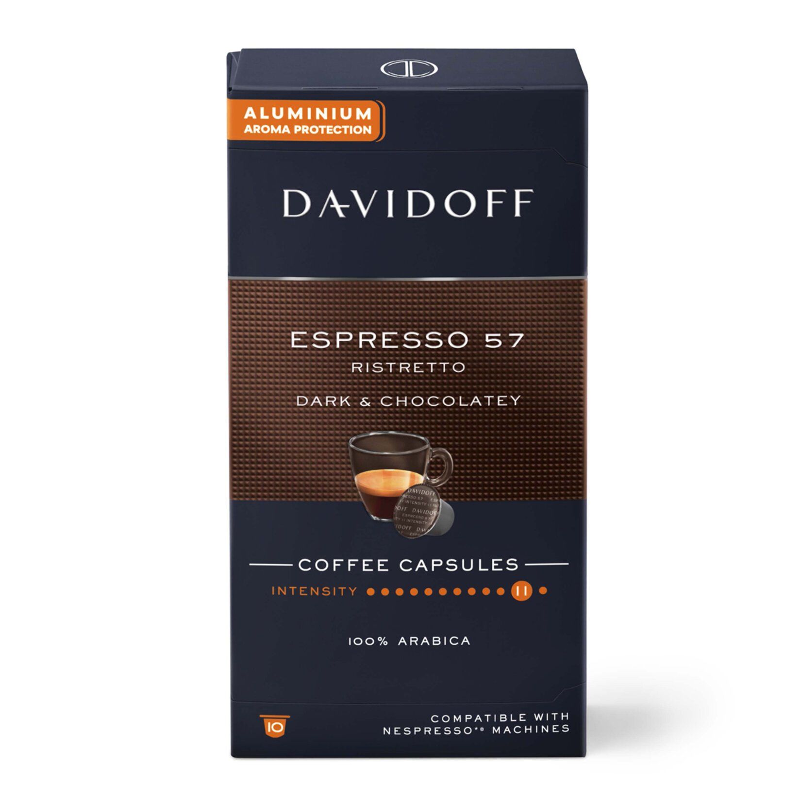 Davidoff Espresso 57 Ristretto Kapsül kahve 10'lu