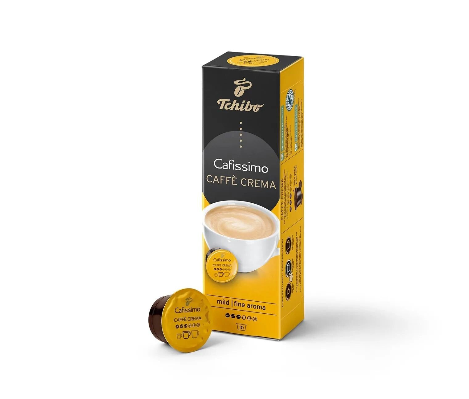 Tchibo Cafissimo Caffè Crema Fine Aroma 10'lu Kapsül Kahve