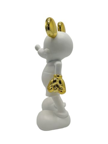 Ravi Mickey Mouse Beyaz Gold 18x11x29 Cm