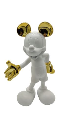 Ravi Mickey Mouse Beyaz Gold 18x11x29 Cm