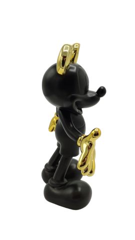 Ravi Mickey Mouse Siyah Gold 18x11x29 Cm