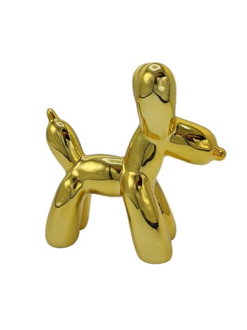 Ravi Balon Dog Gold 23x8x15 Cm