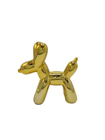 Ravi Balon Dog Gold 23x8x15 Cm