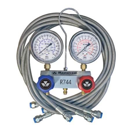 Mastercool - 55661-A CO2 için analog manifold (R744)