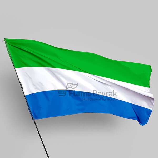 Sierra Leone Devlet Bayrağı
