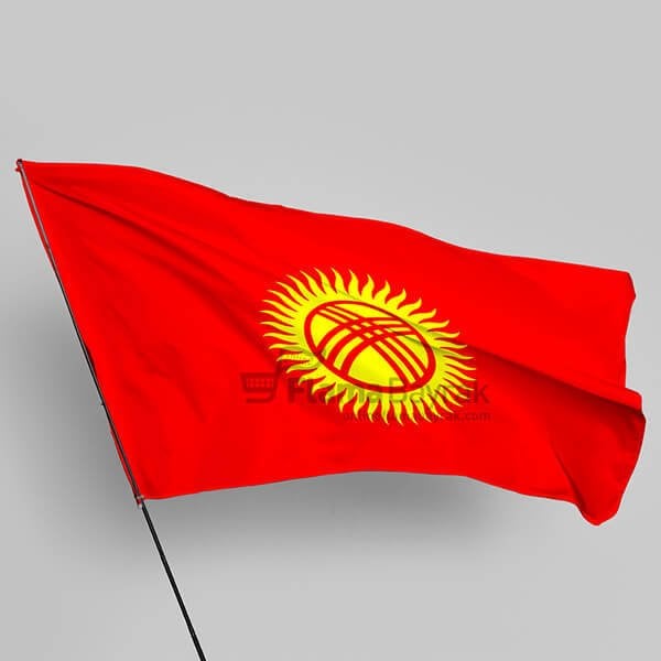 Kırgızistan Sopalı Bayrağı