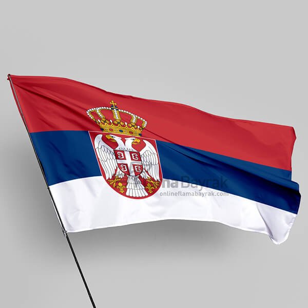 Sırbistan Sopalı Bayrağı