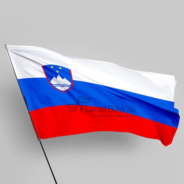 Slovenya Sopalı Bayrağı