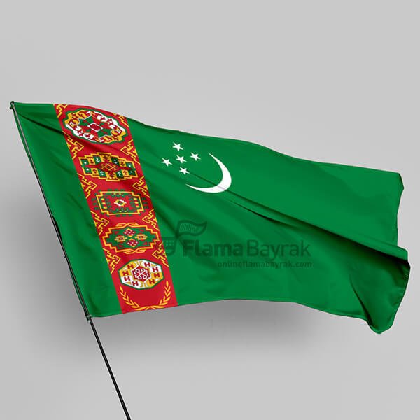 Türkmenistan Sopalı Bayrağı