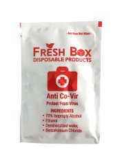 FRESH BOX 6*8 ANTİBAKTARİYEL ISLAK MENDİL