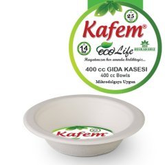 KAFEM KARTON TABAK 400 CC 14 OZ 25 Lİ