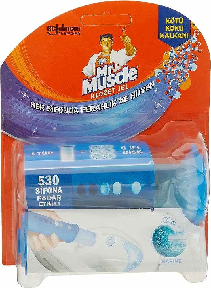 MR MUSCLE KLOZET BLOĞU JEL 36 ML 6 JEL DİSK