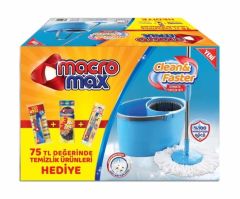 MACRO MAX CLEAN&FASTER TEMİZLİK SETİ HEDİYELİ