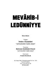 Mevâhib-i Ledünniye - Osman Karabıyık