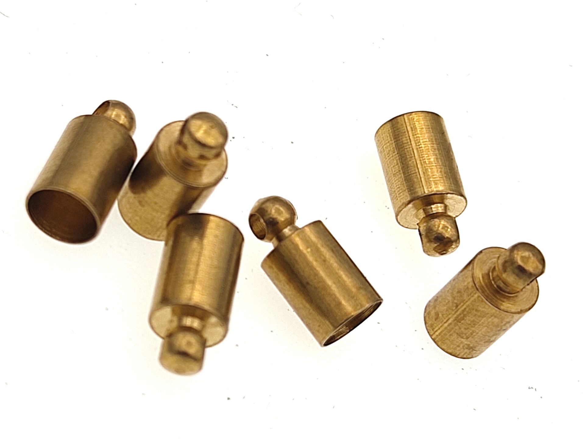 5 mm Kulplu Pirinç Kapsül - Ham