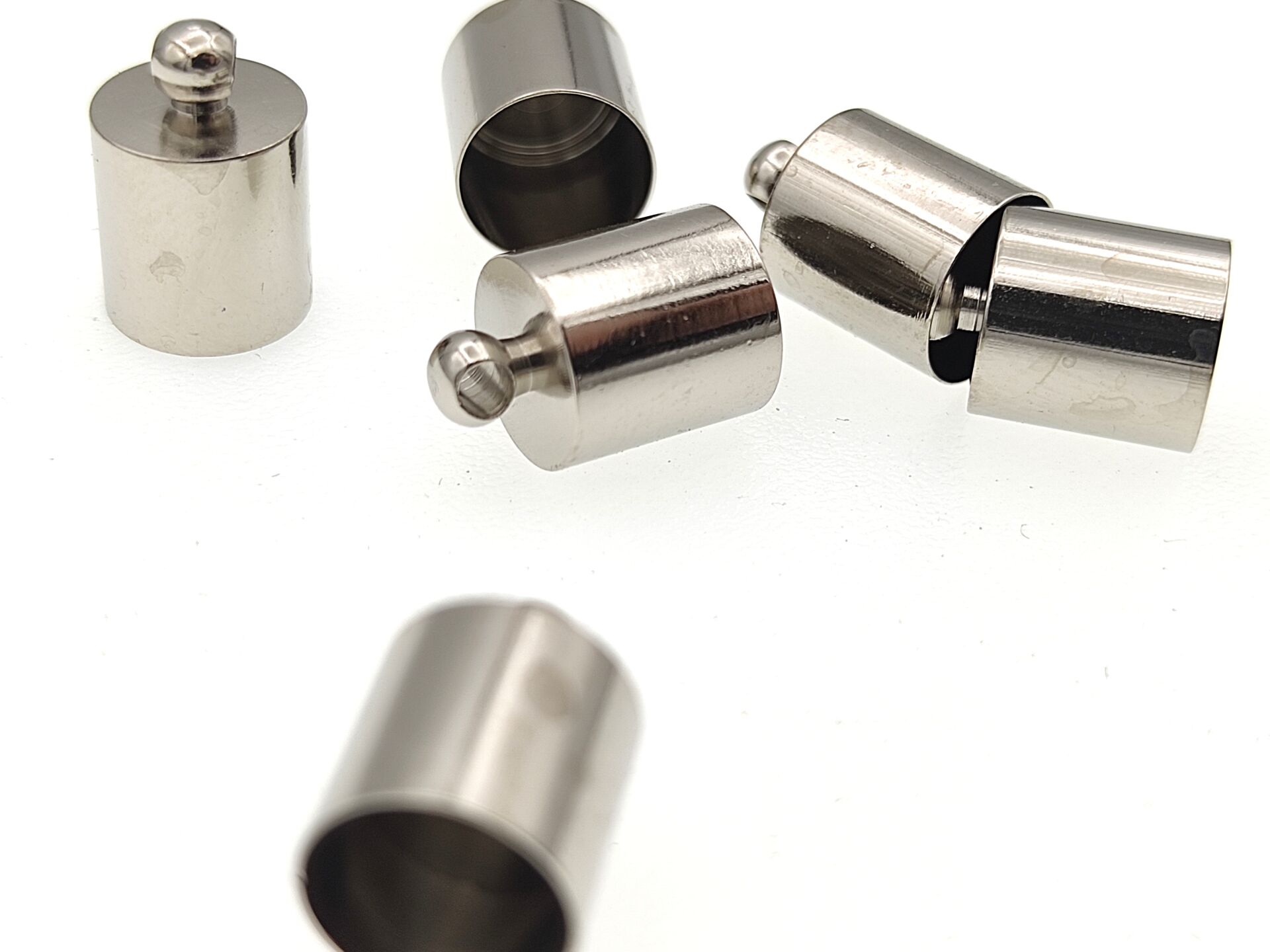 8 mm Kulplu Pirinç Kapsül - Nikel