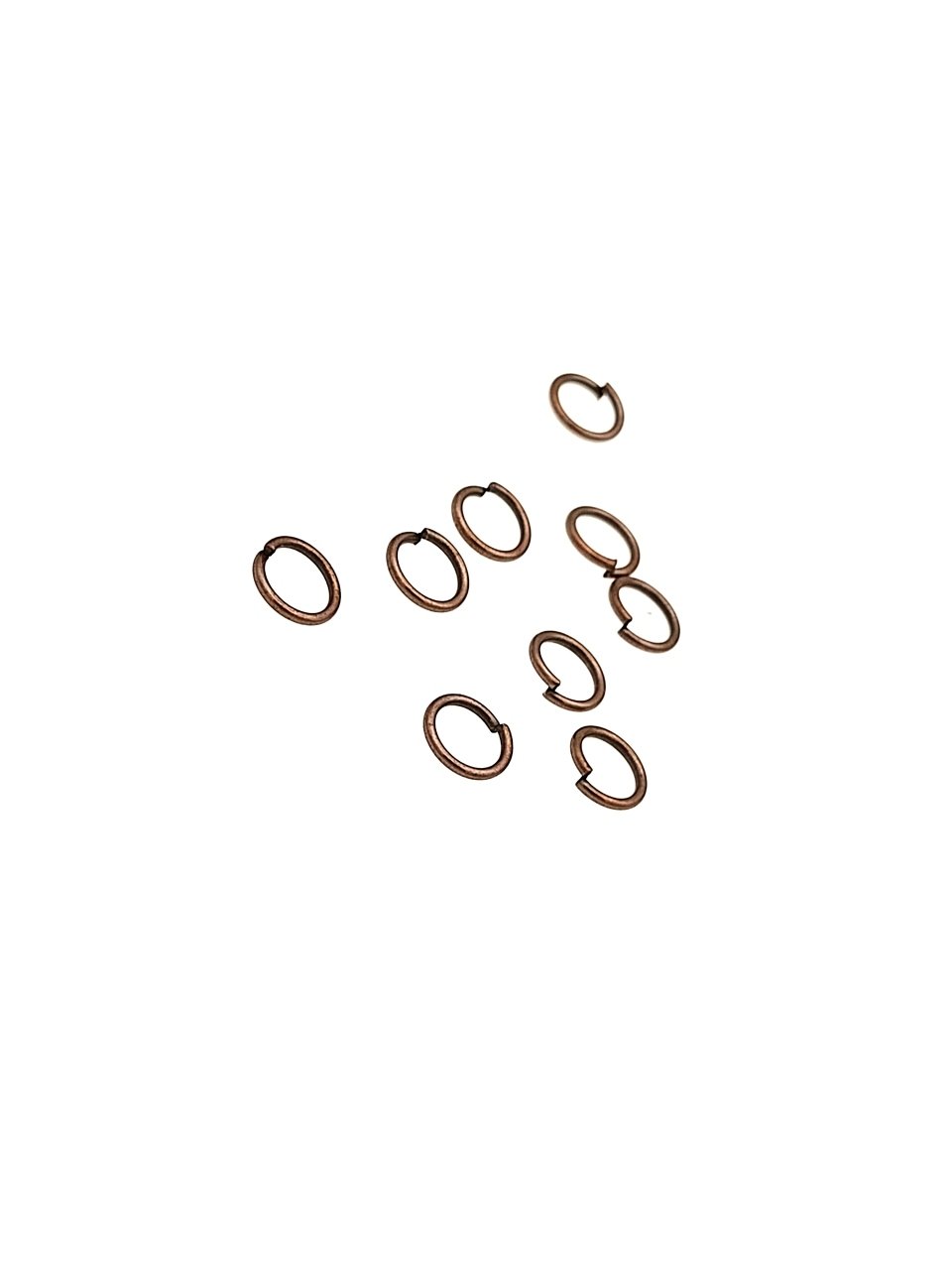 0,80 x 6 mm Free Nikel Kaplama Prinç Halka