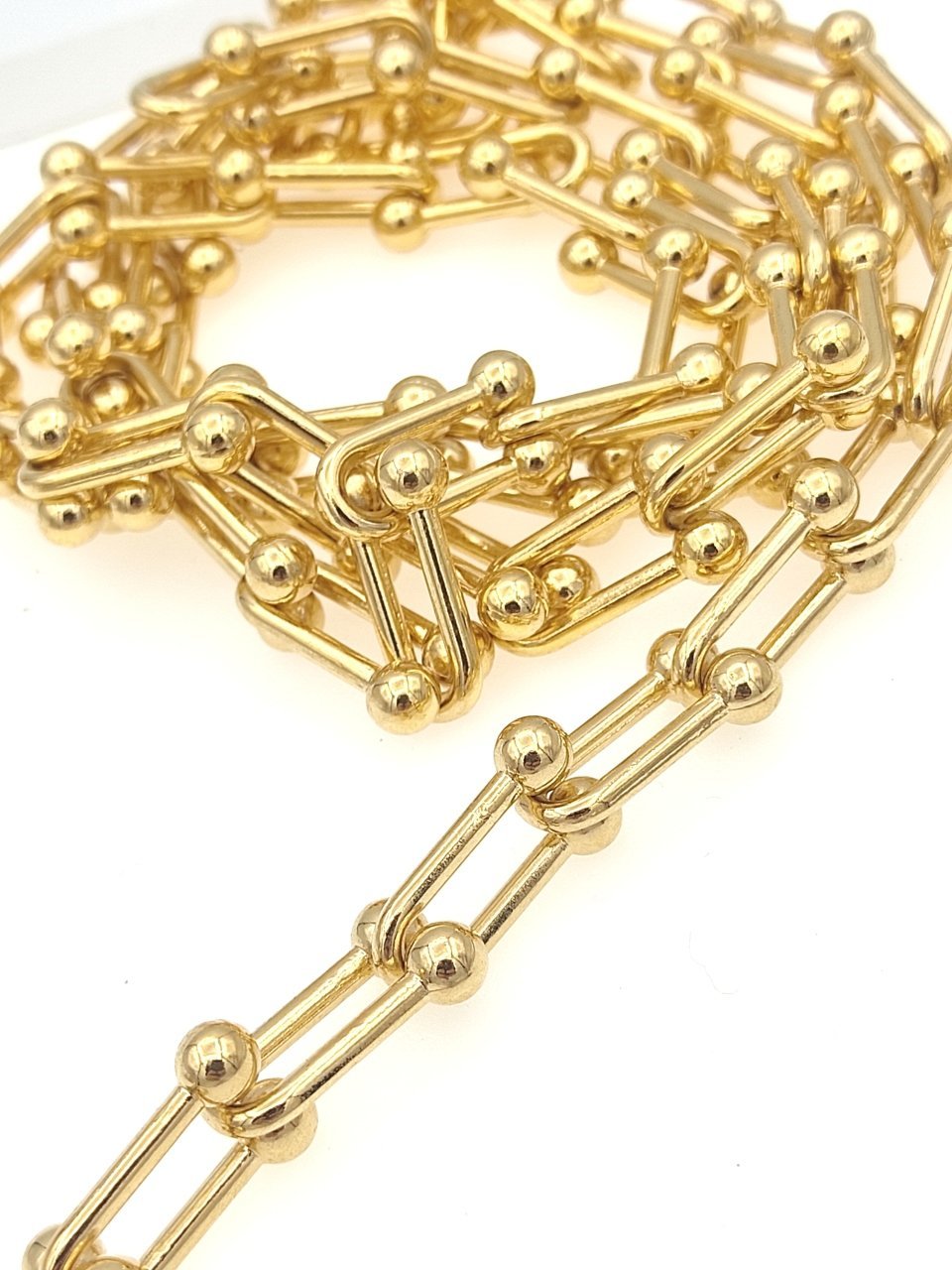 10 mm Altın Kaplama Tiffany Zincir