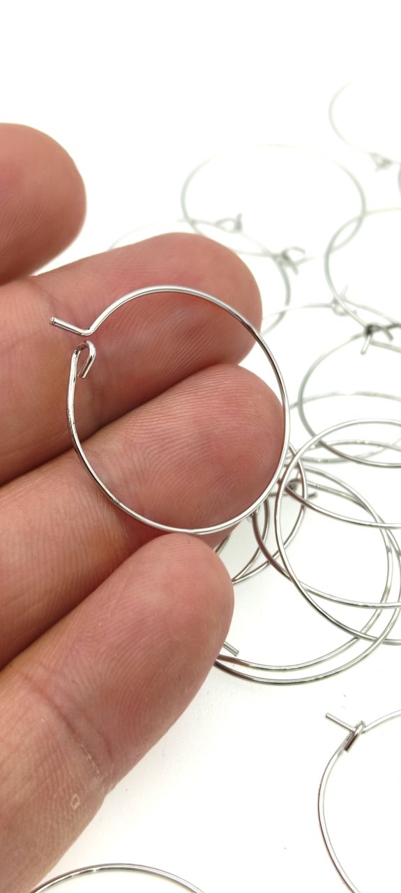 20 mm Nikel Halka Küpelik