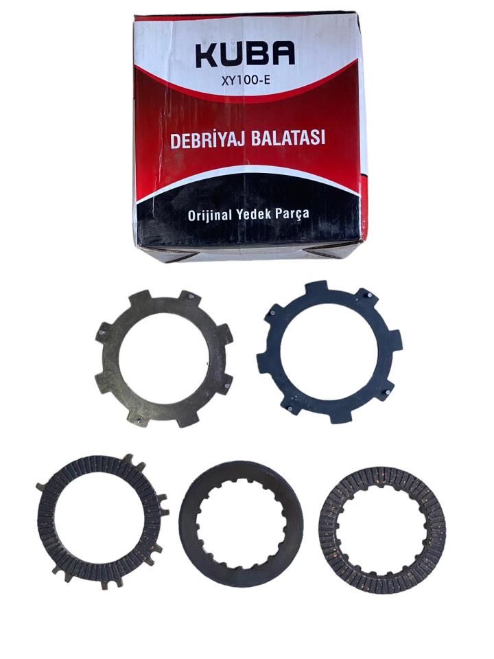 CUP 100 DEBRİYAJ BALATASI 3'' LÜ SET KUBA ORJİNAL