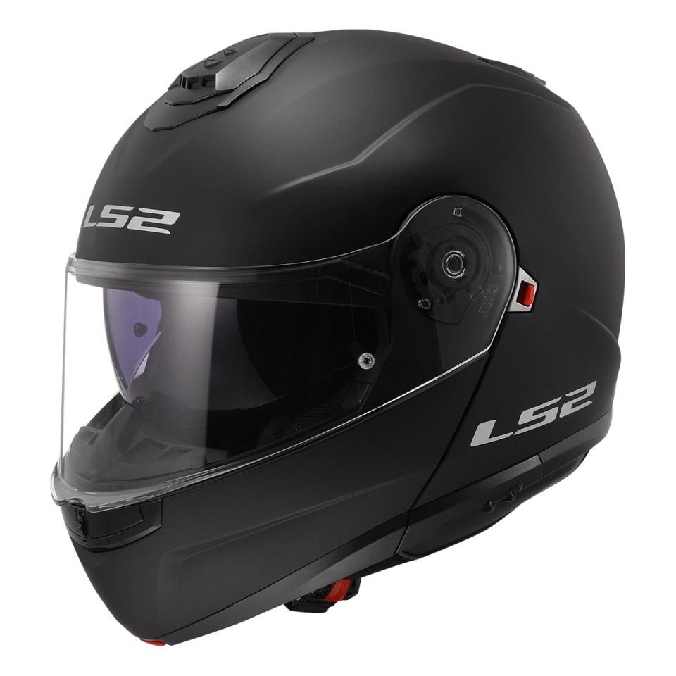 LS2 STROBE 2 ÇENE AÇILIR KASK MAT SİYAH M