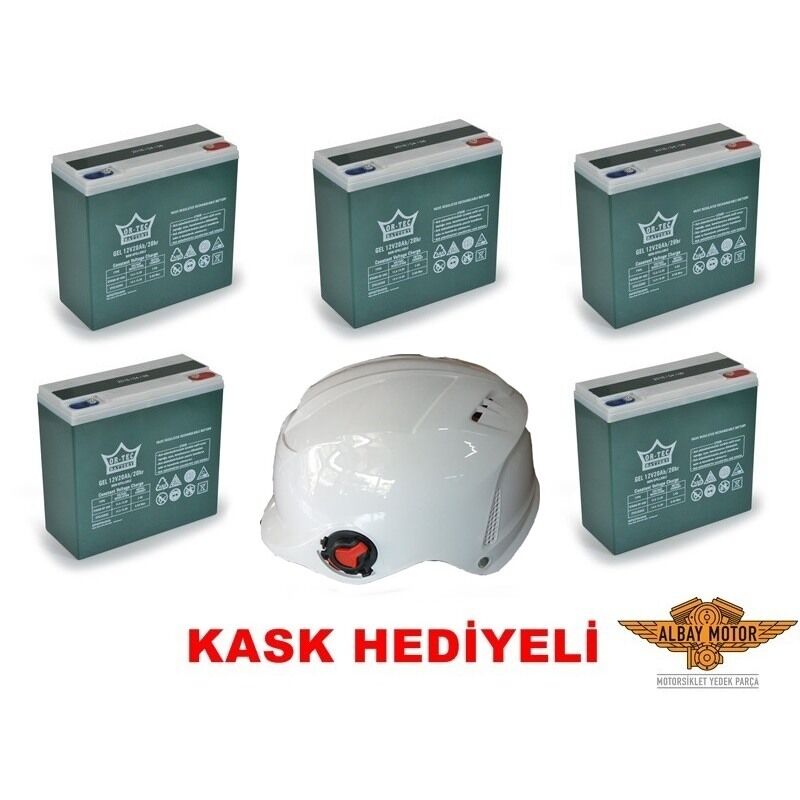 12V 20-22AH AMPER ELEKTRİKLİ BİSİKLET AKÜSÜ 5 ADET 12-20