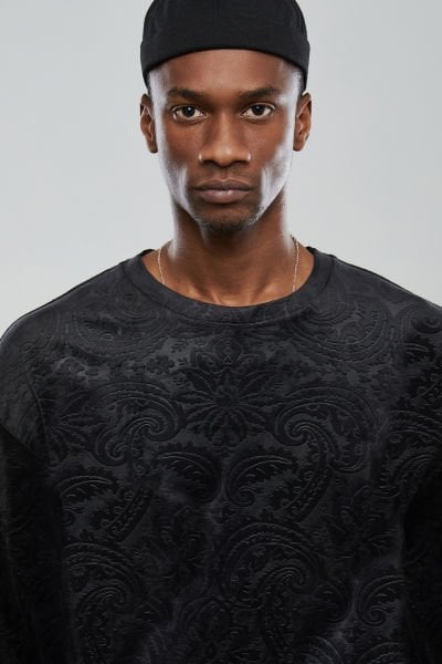 Black Etnik Sweatshirt