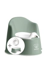 Koltuk Oturak & Klozet Adaptörü & Banyo Basamağı Tuvalet Eğitimi Seti / Deep Green