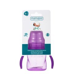 Mamajoo Kulplu Eğitici Bardak 160 ml / Mor