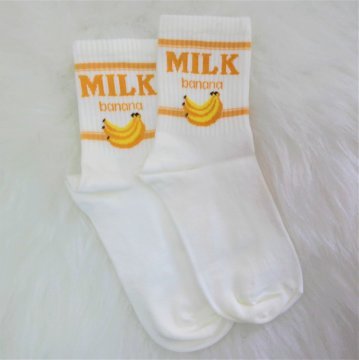 Milk Sarı Çorap