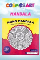 MONO MANDALA TAM ÇİÇEK KALEMSİZ