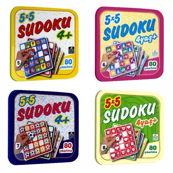 Sudoku 4 yaş - 2 kitap
