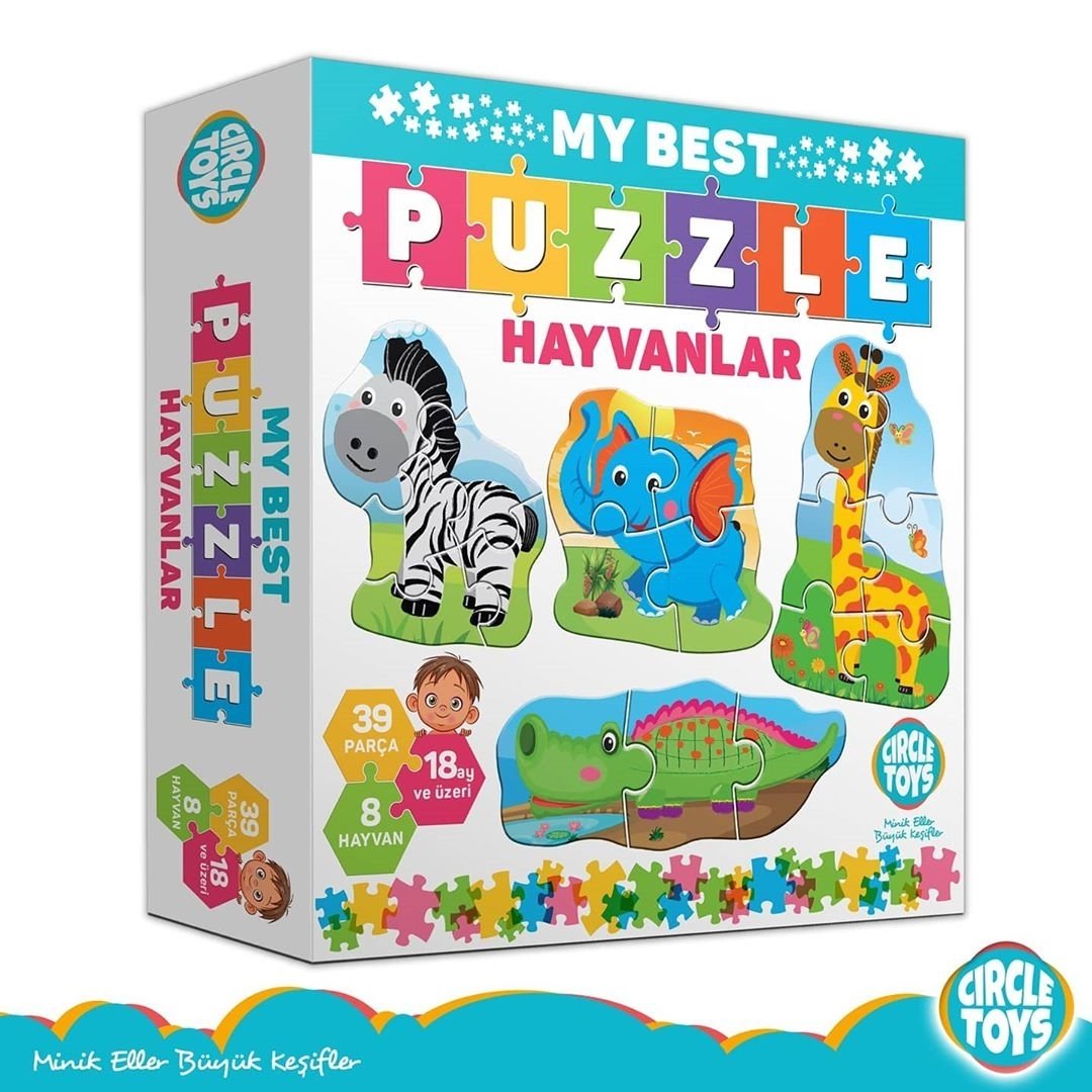 My Best Puzzle - Hayvanlar