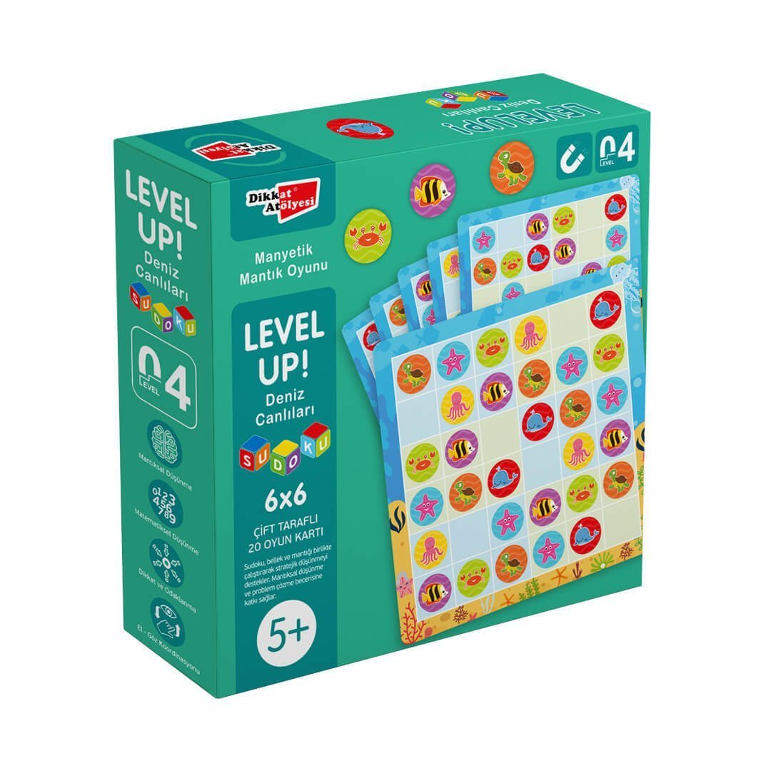 LevelUp! 4 - Deniz Canlıları Sudoku