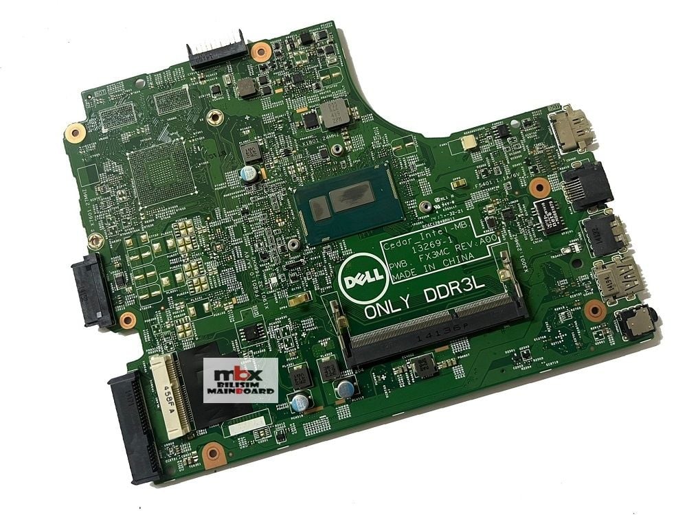 Dell Inspıron 15 3000 3541 3542 Notebook Anakart Cedar Intel Mb 13269-1 PWB.Fx3mc