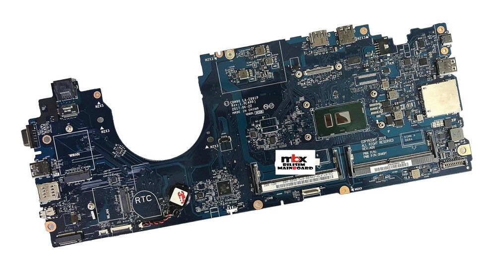 Dell Latitude 5580 E5580 SR340 i5-7300U Anakart 07JF3P 7JF3P CDM80 LA-E091P