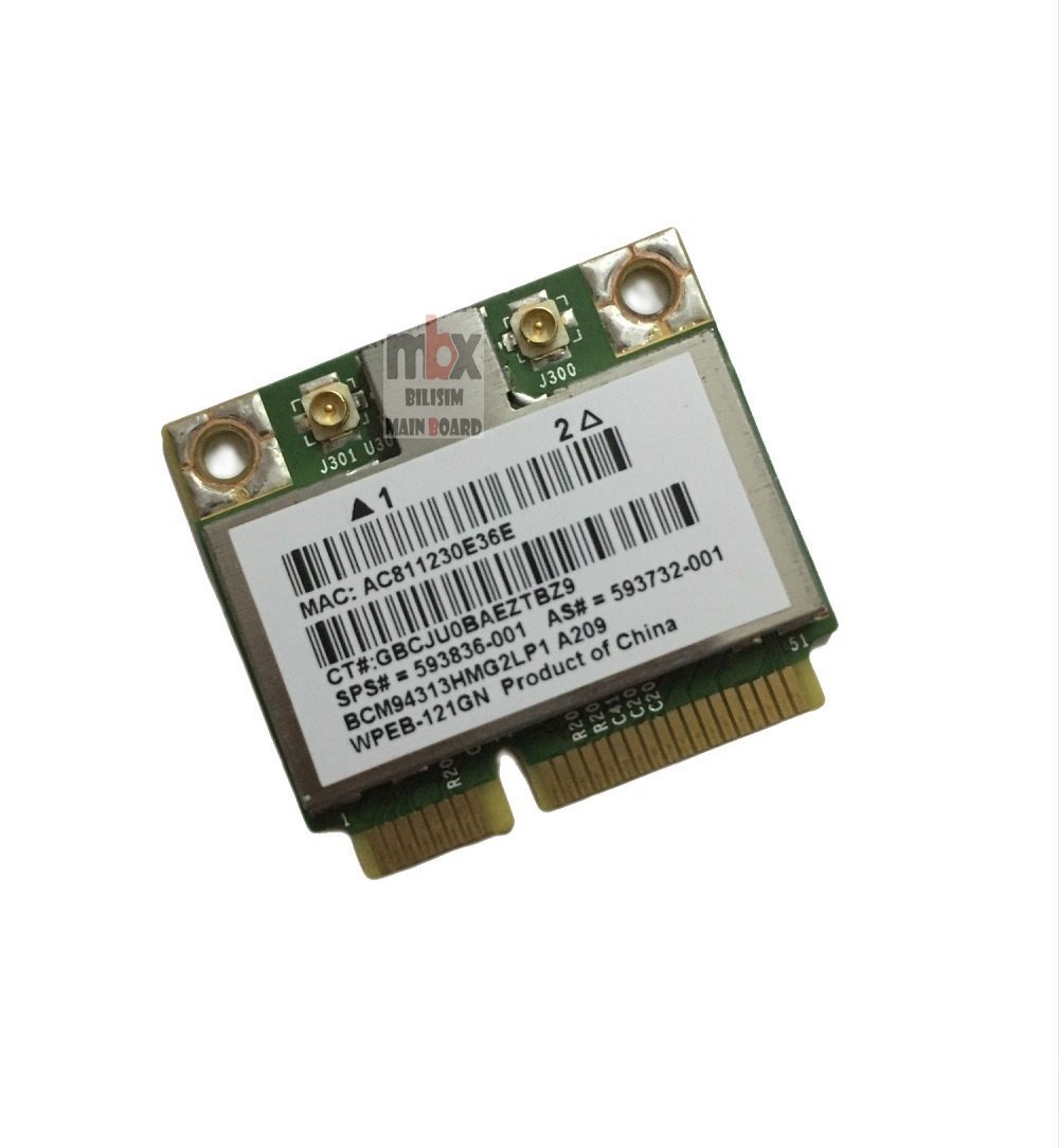 Orjinal Hp Probook 6550B Notebook Wifi Ağ Kartı 593836-001 593732-001