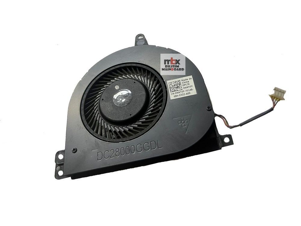 DC28000GGDL Dell Latitude 5470 E5470 P62G Cpu Sogutucu Fan