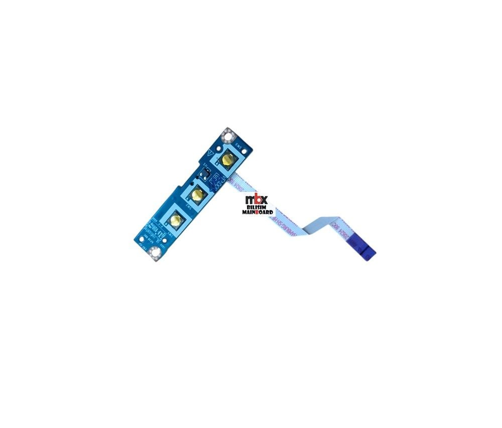 Dell Latitude E6430 P25G Orijinal Power Tetik Button Board Flex LS-7783P QAL80 NBX00010200